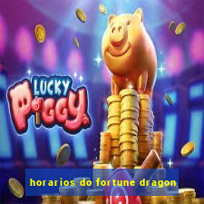 horarios do fortune dragon